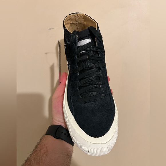 NWB Brandblack Black and White High-Top Sneakers - Picture 5 of 7